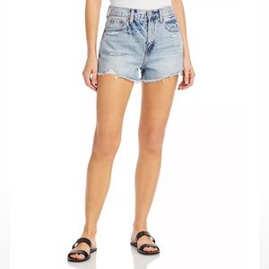 Pistola Denim Nova High Rise Jean Shorts in Medium Blue - sz 27